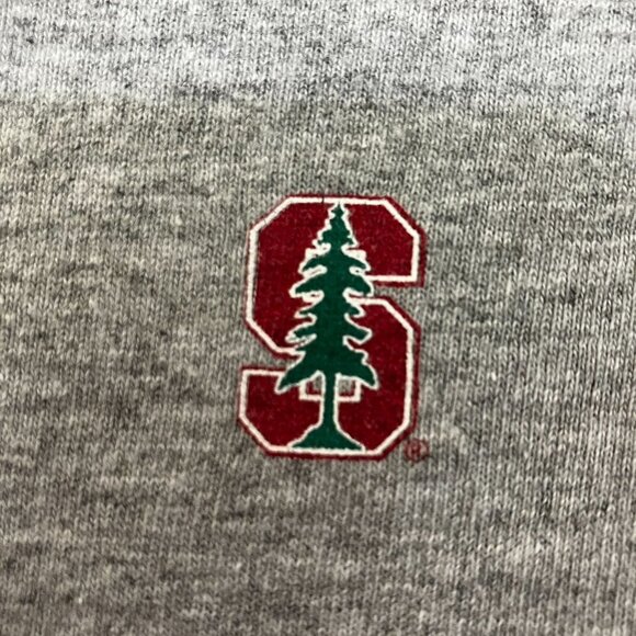 Foot Locker Mens Stanford University Trees Spellout T-Shirt Large Gray SP EXC - Picture 3 of 7
